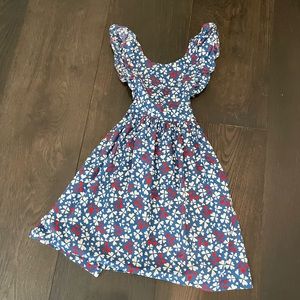 Sweet girls red, white and blue dress
